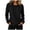 *Black, variant on Binmer Women's Crew Neck Long Sleeve Denim Sweatshirt,Casual Loose Pullover Shirts ,L