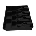 thumbnail image 4 of 4 Bills and 3 Coins Cashier Drawer Cash Collection Box Insert Tray for Market Bank Home (Black), 4 of 5