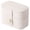 white, variant on Jewelry box, Synthetic leather, White