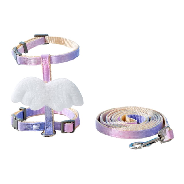 AMERTEER Pet Chest Strap Set 1 Set Anti-lost Anti-escape Practical Bite-resistant Pet Harness And Leash Set