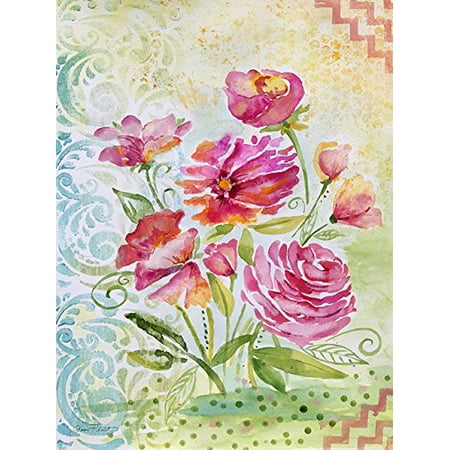 - Garden Beauty II 24x18 Giclee Floral Art Print Poster Decor by Jean Plout POD