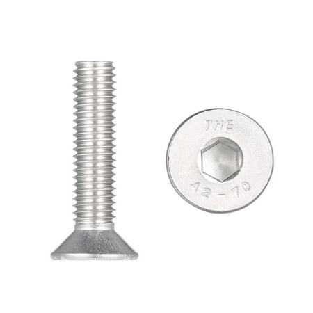 

moobody DIN7991 304 Stainless Steel Allen Bolt Socket Cap Screws Hex Screw M-8*35