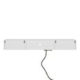 thumbnail image 6 of Aukfa Wall Mounted Floating TV Stand for TVs up to 65" with 16 Color LEDs and Power Outlet, White, 6 of 9