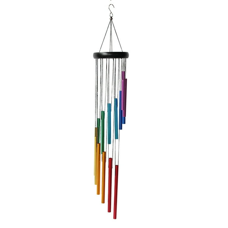 jovati Clear Wire for Hanging Decorations Painted Rust-Proof Metal Wind  Chime Hanging Room Decoration Outdoor Garden Wind Chimes Deep Tone Wind  Chimes