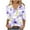 Multicolor, variant on Women Blouse 3/4 Sleeve Petite, Summer Blouses for Women Womens Sports Tops Pastel Summer Tops for Plus Size Women 2026 Trendy Letter Print Tee