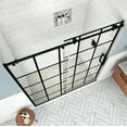 thumbnail image 7 of Aston SDR984WFS7280R Kamaya Xl 80" High X 72" Wide Sliding Frameless Shower Door - Black, 7 of 7