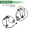 thumbnail image 5 of Unique Bargains ABS Wheel Speed Sensor Kit ABS Sensor Set Anti-lock Braking System Sensor for Mitsubishi Eclipse 2009-2012 No.4670A359/MN113198 Rear Left Right, 5 of 7