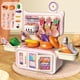 thumbnail image 5 of Cocina de juguete para niños con fregadero | Cocina de juguete realista con mesa de comedor y espacio de almacenamiento | Incluye comida y utensilios de juguete | Juguete de rol para niños a partir, 5 of 5