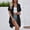 A382 Black, variant on Women's Summer Short Sleeve Button Down Shirt Dress Oversized Loose Fit Long Blouse Top Casual Beach Cover Up Dress For Vacation Daily Streetwear