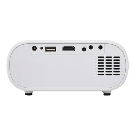 

Home Office Mini Projector Clear Image Smooth Playing Projector Compatible with Speaker Computer