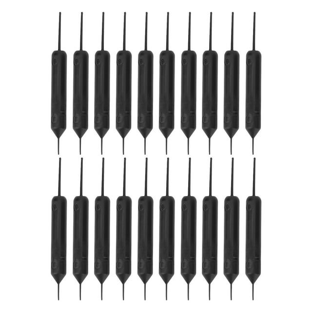 Kit de limpieza portátil para amplificadores auditivos (20 agujas cortas) para tubos de sonido.