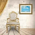 thumbnail image 3 of David, West 32x23 Gold Ornate Wood Framed with Double Matting Museum Art Print Titled - At The Beach, 3 of 4