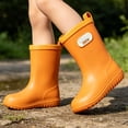 thumbnail image 6 of SUYIDA Waterproof Mid Calf Boots for Kids Lightweight Non Hiking Camping Wading Shoes Back to School Outdoor Footwear Boots, 6 of 6