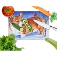 thumbnail image 2 of Caroline's Treasures Corgi Cardinal Buddy Glass Cutting Board Large, 2 of 2