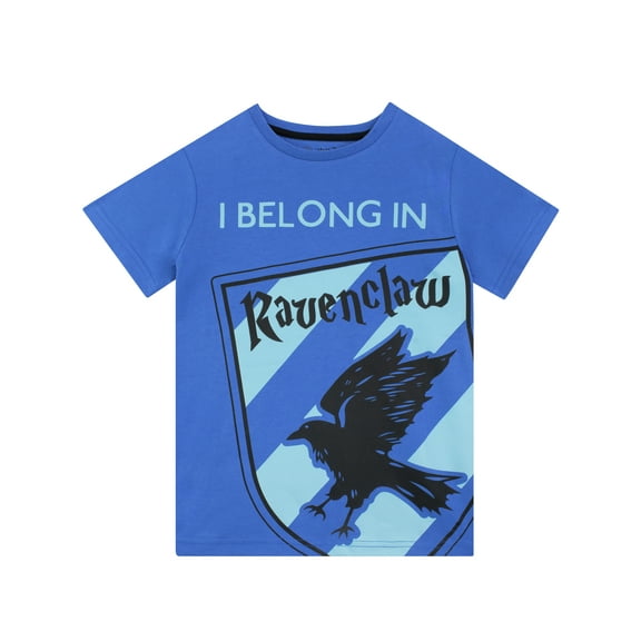 Harry Potter Boys Ravenclaw Short Sleeve T-Shirt Sizes 6-14