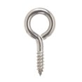 thumbnail image 1 of Ojo de tornillo Hampton de acero inoxidable pulido, 120 libras, paquete de 20, 1 of 1