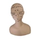 thumbnail image 3 of Cabeza de maniquí de entrenamiento, busto de hombro de silicona realista, multiusos. negro, 3 of 9