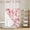 Red, variant on Coastal Coral No Hook Shower Curtain with Snap in Liner, Waterproof Fabric Shower Curtains, Summer Ocean Marine Coral Starfish Watercolor Shower Curtain Set Top See Through for Bathroom 60"x72"