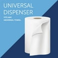 thumbnail image 3 of KIMBERLY-CLARK PROFESSIONAL* 09990 In-Sight Sanitouch Hard Roll Towel Dispenser- 12 3/5 x 10 1/5 x 16 1/10- Smoke, 3 of 4
