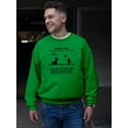 thumbnail image 2 of Costume Not Found Sweatshirt Men -Smartprints Designs, Male 5X-Large, 2 of 4
