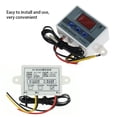 thumbnail image 4 of Matsuzay Termómetro Accesorios industriales Incubadora de huevos Controlador de temperatura montado en la pared Regulador de humedad 10A Electrónica 24V, 4 of 6