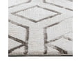 thumbnail image 3 of Latresa Brown Geometric Polyester Area Rugs for Living Room Jacquard Textured Modern Rugs Soft Geometric Rug for Bedroom Washable Rug Non-Slip Bohemian Carpet Perfect for Dining Room Office Beige, 3 of 4