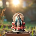 thumbnail image 6 of JilgTeok 1 Packs Acrylic Garden Stake Decoration of Madonnas Statue Blessed Outdoor Statue for Garden Patio Lawn, 6 of 7
