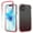 Red, variant on iPhone 12 Pro Case (6.1"), iPhone 12 Case, Rosebono Full-Body Rugged Ultra Transparency Hybrid Protective Case With Built-in Screen Protector for iPhone 12 Pro / iPhone 12 (Red)