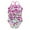 Hot Pink, variant on Kid Girl Tail 3pc Sequin Dress Bathing Suit Girls Girls Swimwear Cover Up Dresses Tankini with Skirt Toddler Swimsuit Girl 5t Birthday Party