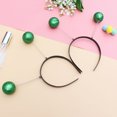 thumbnail image 4 of 4pcs Bolas delicadas Hoops para el cabello Creativo Brillante Headdress Noved Cabello Decors, 4 of 6