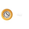 thumbnail image 1 of Reloj de pared redondo, moderno y silencioso. Cesta organizadora colgante de alambre, material resistente. Ideal para dormitorio, cocina, baño y ofici, 1 of 8