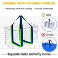 thumbnail image 5 of 2 Pack Moving Bags, Moving Supplies, Moving Boxes, College Packing Storage Boxes with Lids Alternative, Heavy Duty Totes, Extra Large, Sturdy Handles, 5 of 5
