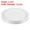 White, variant on Unique Bargains Round Ceramic Plant Saucer Flower Drip Tray for Gardening White 6.5"