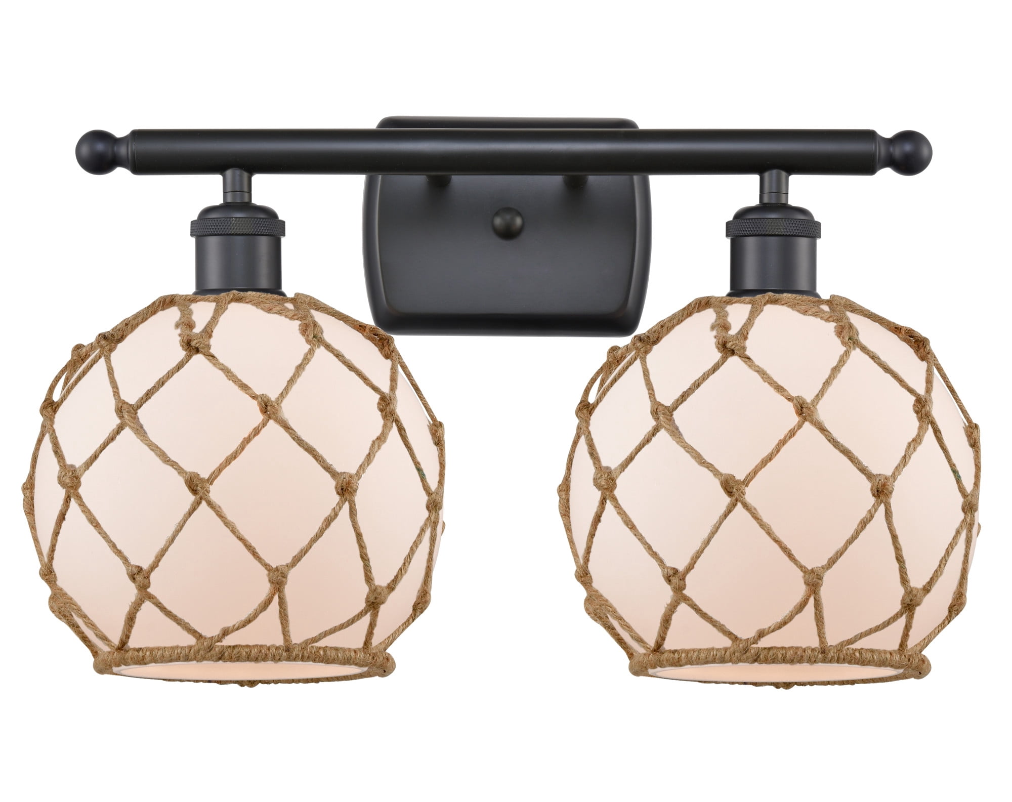 Innovations Lighting 516-2W Farmhouse Rope Farmhouse Rope 2 Light 16 ...