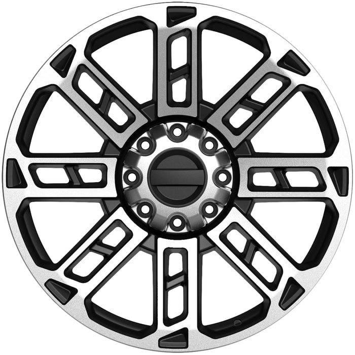 OE Concept 24/25 F250 Platinum Black Machine 9-22 FD09-22908170+40BM