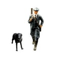 thumbnail image 4 of Miniature Figurine Hunter Model Resin Photo Prop for Tiny People Scale Train Layouts Diorama Scenes, 4 of 9