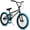 Black with Blue Tires, variant on cubsala 20 in Freestyle BMX Kids Bike for Age 6-14 Years Old Boys Girls , Black & Green