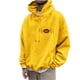 thumbnail image 2 of Sudadera con capucha para hombre, estilo casual, con cuello redondo, estampado, manga larga, blusa de poliéster, 2 of 6