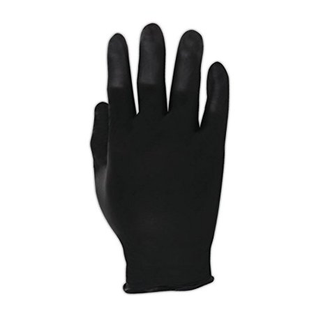 SHOWA N-Dex 7700PFT Accelerator-free Disposable Nitrile Glove, Powder Free, X-Large (Pack of 50)
