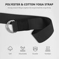 thumbnail image 5 of 8X Conjunto de Bloque de Yoga y Correa de Yoga Espuma EVA Bloques de Yoga Antideslizantes Suaves Universal Pilates Ejercicios de Estiramiento y TonificacióN Negro, 5 of 5