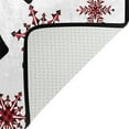 thumbnail image 5 of SKYSONIC Christmas Gingersnap Stocking Non-Slip Area Rug, Winter Holiday Floor Carpet Comfort Floor Mats Decor for Indoor Front Porch,Living Room, Bedroom,Kitchen,72"x48", 5 of 5