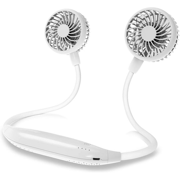 Hanging neck threegeneration aromatherapy USB small fan Battery