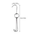 thumbnail image 2 of LITINKIMI 5PCS Deep Fried Turkey Hook Stainless Steel Hanging Meat Barbecue Users, 2 of 8
