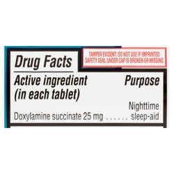 Equate Sleep Aid Doxylamine Succinate Tablets, 25 mg, 32 Count