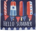 thumbnail image 3 of Northlight Hello Summer Americana Ice Pop Outdoor House Flag - 28" x 40", 3 of 7