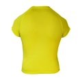 thumbnail image 2 of Playera Umbro Talla 8 Manga Corta Lisa Logo Grande Amarillo, 2 of 4