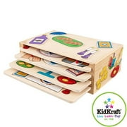 KidKraft: Holiday Puzzles and Rack