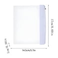 thumbnail image 3 of HIBIBUD 2026 New Flat Book Light Page Book Light for Reading in Bed at Night Clear Led Book Full Page Light Illuminator Panel Plate Lamp Board Wireless Reading Book Light, 3 of 6