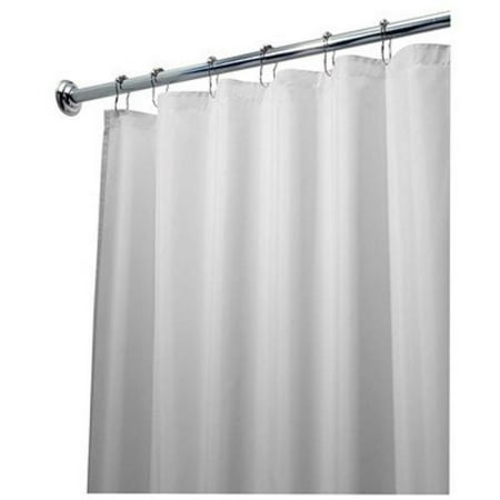 Interdesign Mildew Free Water Repellent Fabric Shower Curtain