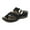 black, variant on Orthopedic Sandals for Women with Arch Support Summer Toe Ring Flip Flops Sandals Lightweight Comfort Slip On Walking Flat Sandals Shoes